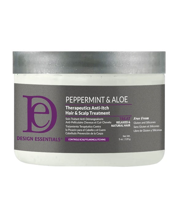 Design Essentials Design Peppermint And Aloe Therapeutics Anti Itch Hair And Scalp Treatment