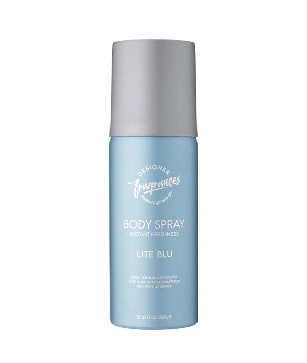 Designer Fragrances  Lite Blu Body Spray For Men