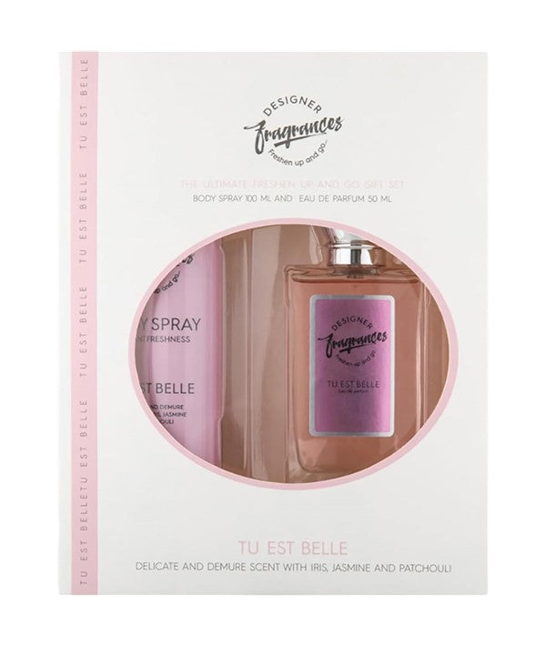 Designer Fragrances  Tu Es Belle Women Twin Gift Set