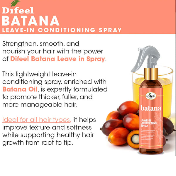 Difeel  Batana Leave In Conditioning Spray