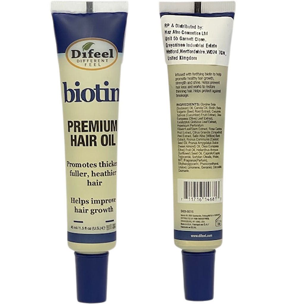 Difeel  Biotin Premium Hair Oil Tube