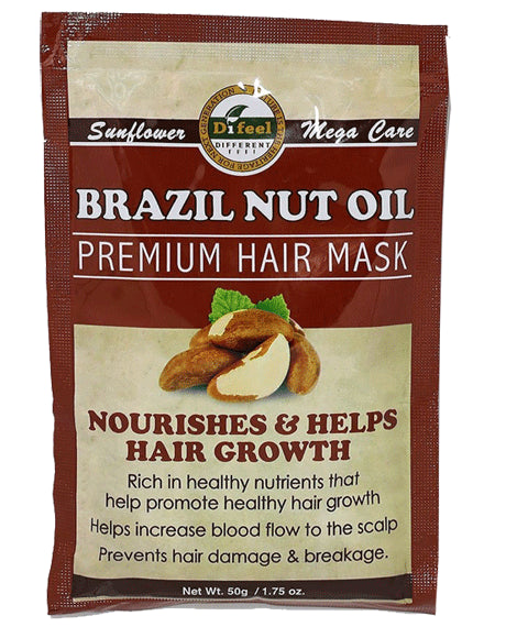 Difeel Brazil Nut Oil Premium Hair Mask Nourishes And Help Hair Growth