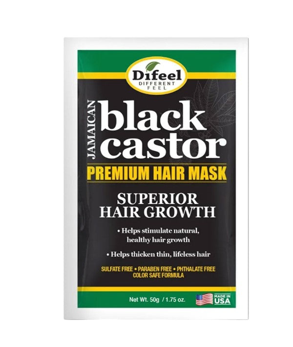 Difeel  Jamaican Black Castor Oil Premium Hair Mask Sachet