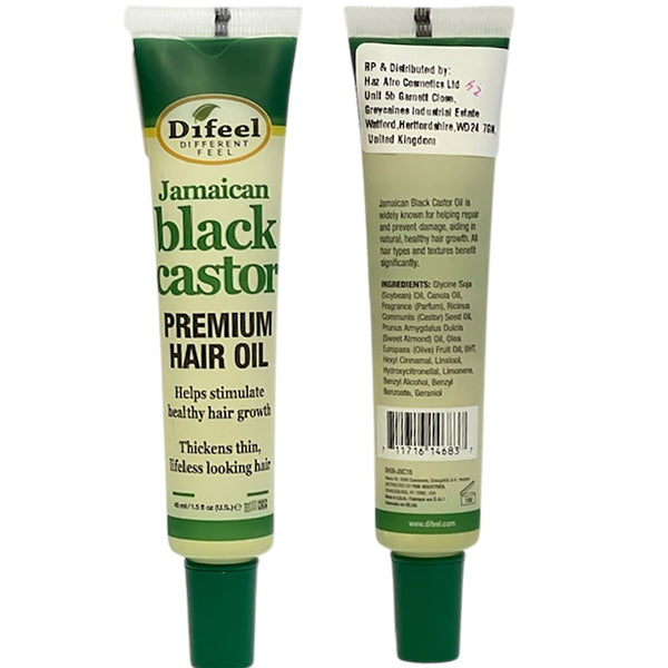 Difeel  Jamaican Black Castor Premium Hair Oil Tube