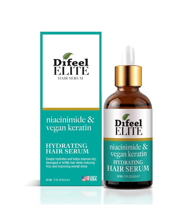 Difeel  Niacinamide And Vegan Keratin Hydrating Hair Serum