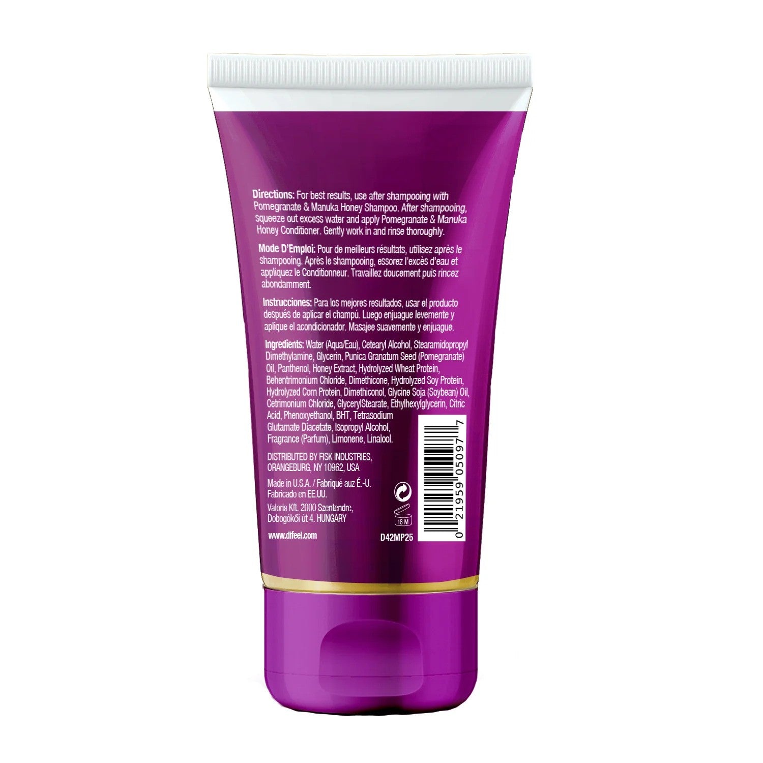 Difeel  Pomegranate And Manuka Honey Conditioner