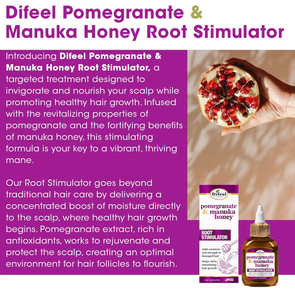 Difeel  Pomegranate And Manuka Honey Root Stimulator