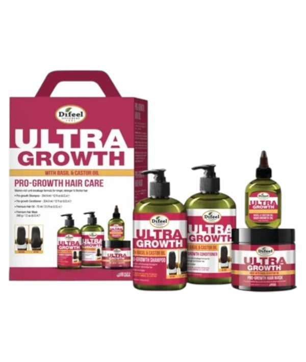 Difeel  Ultra Growth Pro Growth Hair Care Kit