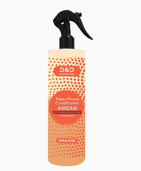 Dapper And Diva Two Phase Argan Nourishing Conditioner Orange