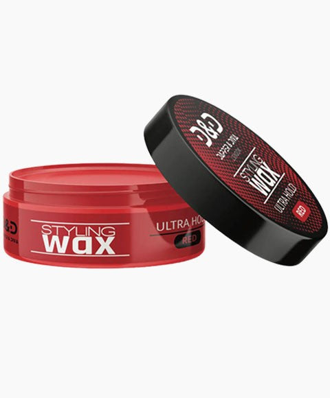 Dapper And Diva  Styling Wax Ultra Hold Red