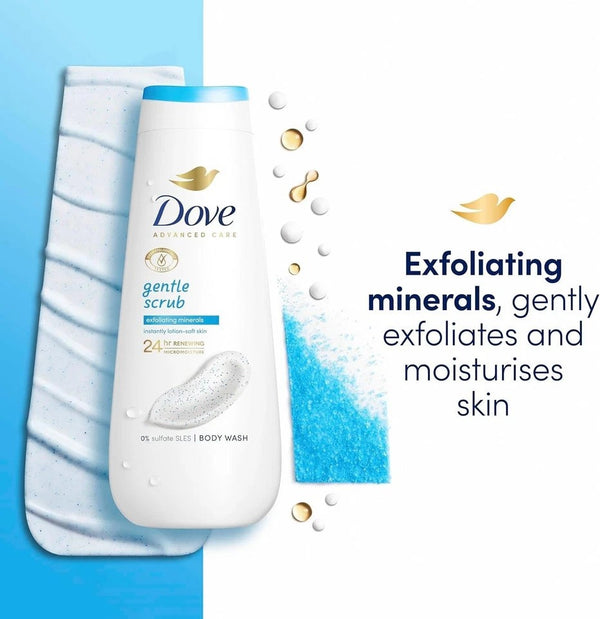 Dove  Advanced Care Gentle Scrub Body Wash