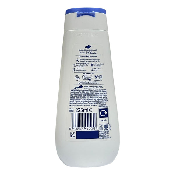 Dove  Anti Stress Blue Chamomile And Oat Milk Body Wash