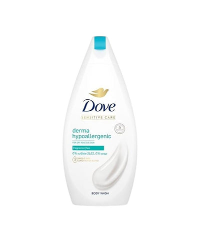 Dove Derma Hypoallergenic Body Wash 450ml
