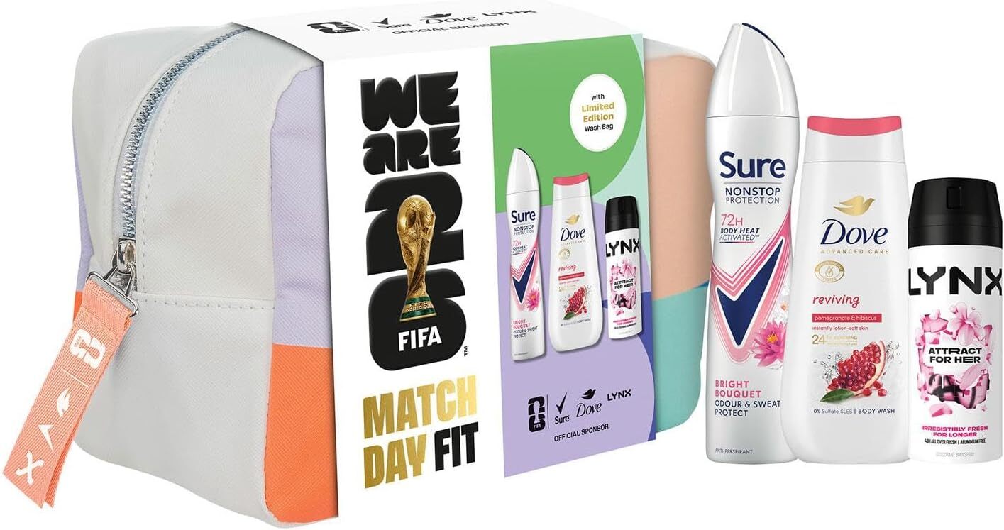 Dove  Fifa Match Day Fit Gift Set