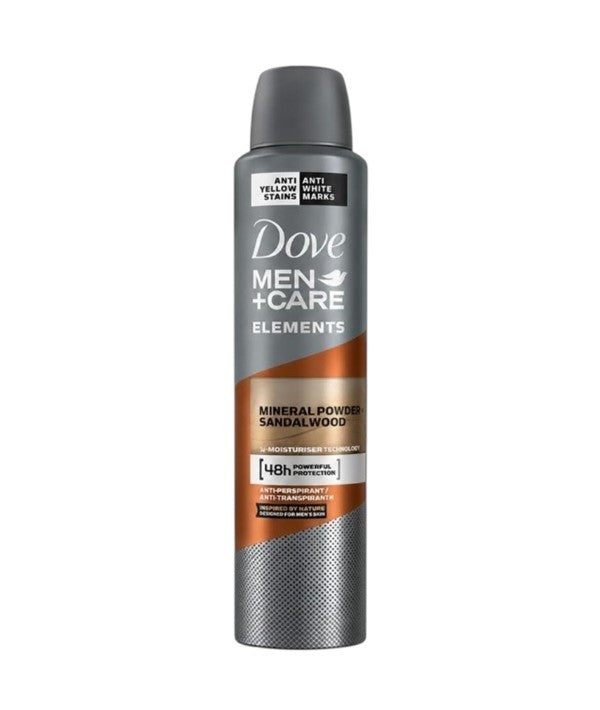 Dove  Men Care 48H Mineral Powder And Sandalwood Deo Spray
