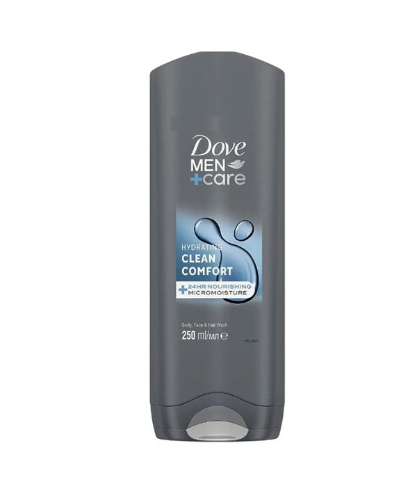 Dove Men Care Hydrating Clean Comfort 3In1 Wash