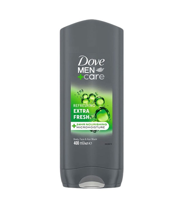 Dove  Men Care Refreshing Extra Fresh 3 In 1 Wash