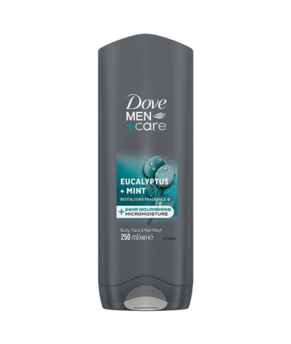 Dove  Men Plus Care Eucalyptus Mint 3 In 1 Body Wash