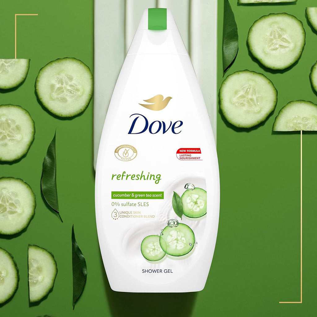 Dove Refreshing Cucumber And Green Tea Scent Shower Gel