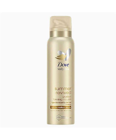 Dove Summer Revived Gradual Tanning Mousse Light To Medium 150ml