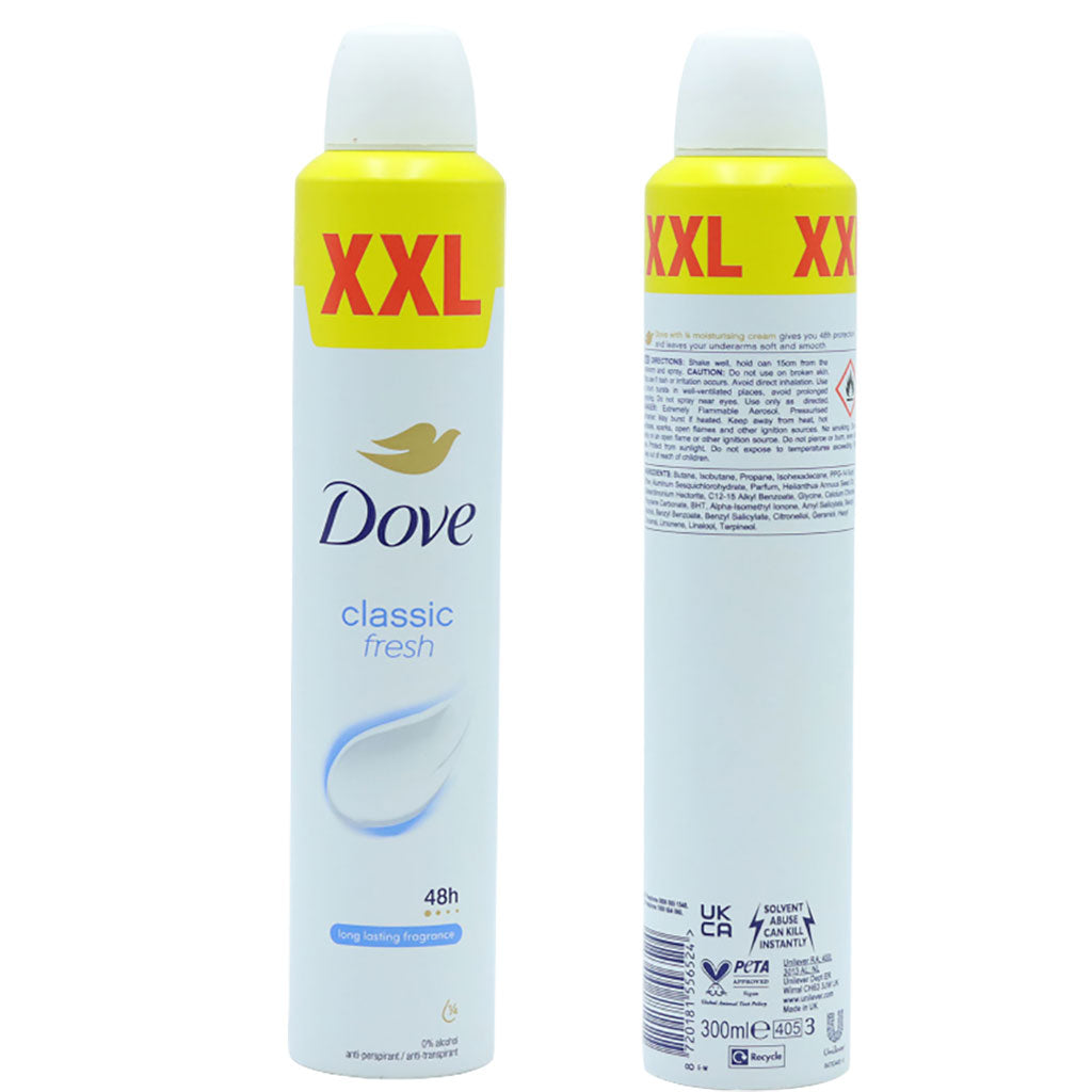 Dove  Women XXL Classic Fresh 48H Anti Perspirant