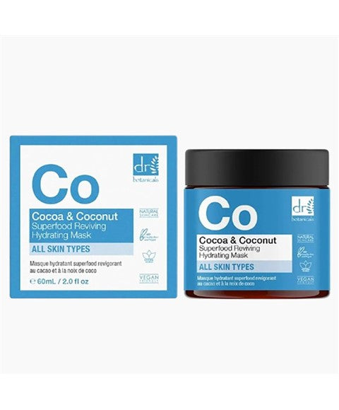 Dr Botanicals  Co Cocoa And Coconut Superfood Reviving Hydrating Mask