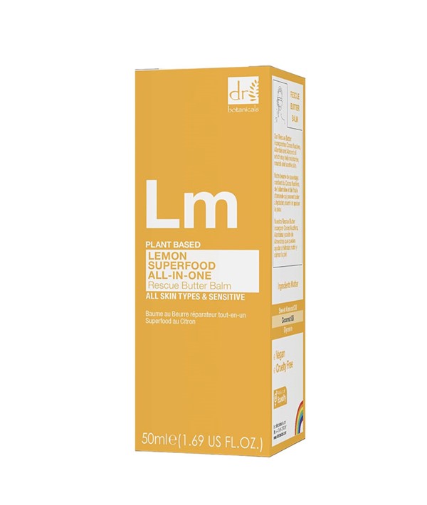 Dr Botanicals  Lm Lemon Superfood All In One Rescue Butter Balm
