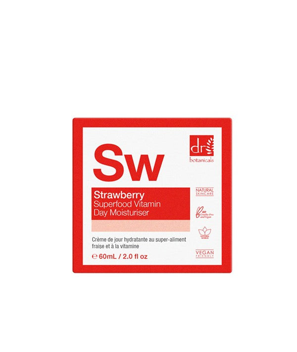 Dr Botanicals  SW Strawberry Superfood Vitamin Day Moisturiser