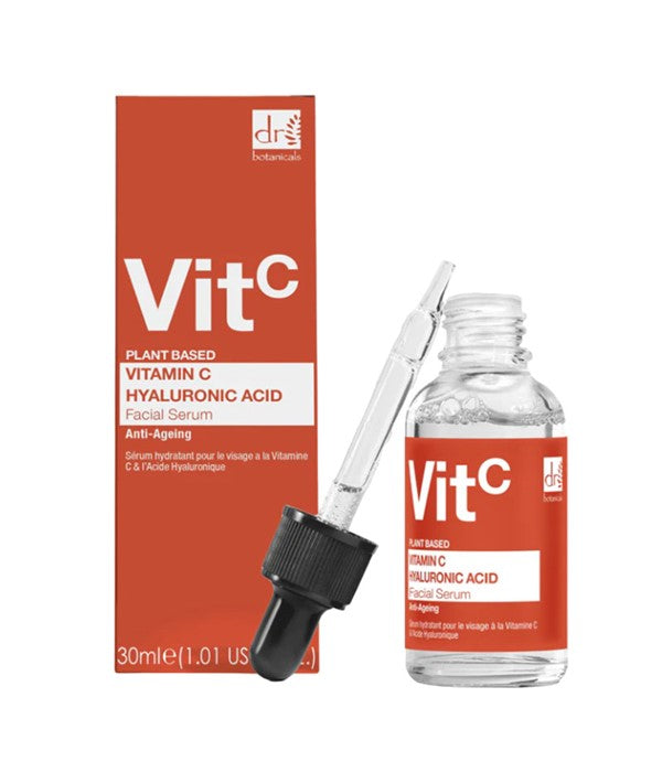 Dr Botanicals  Vit C Plant Based Vitamin C Hyaluronic Acid Facial Serum