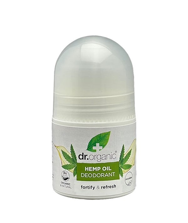 Dr Organic Bioactive - Skincare Hemp Oil Deodorant Roll On