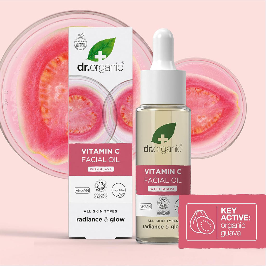 Dr Organic Organic Guava Vitamin C Facial Oil 30ml