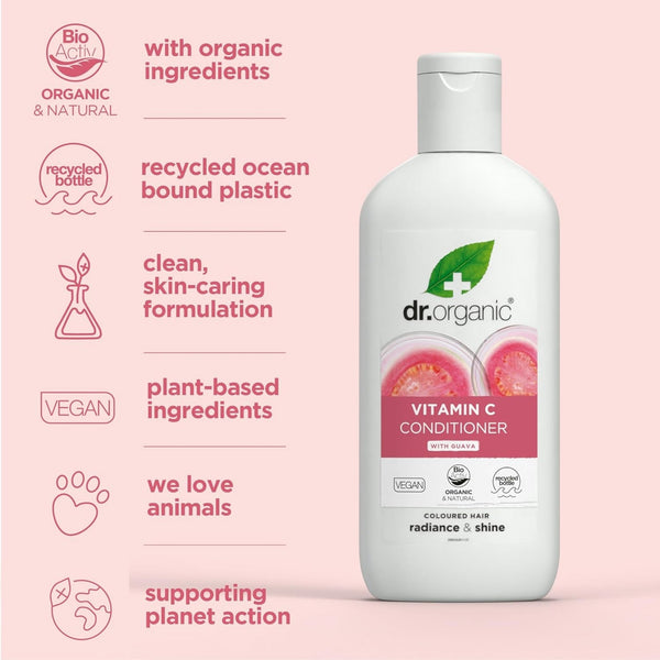 Dr Organic Radiance And Shine Vitamin C Conditioner 265ml
