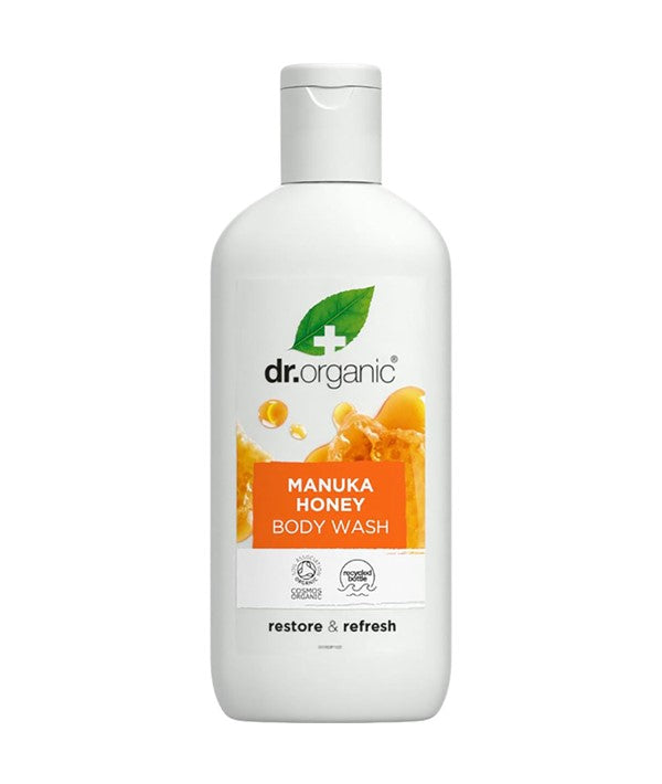 Dr Organic  Manuka Honey Restore And Refresh Body Wash