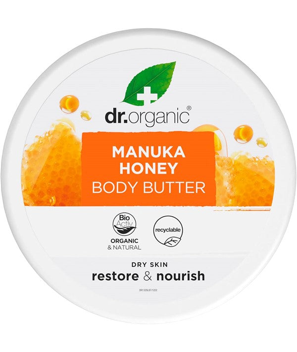 Dr Organic  Manuka Honey Restore And Nourish Body Butter