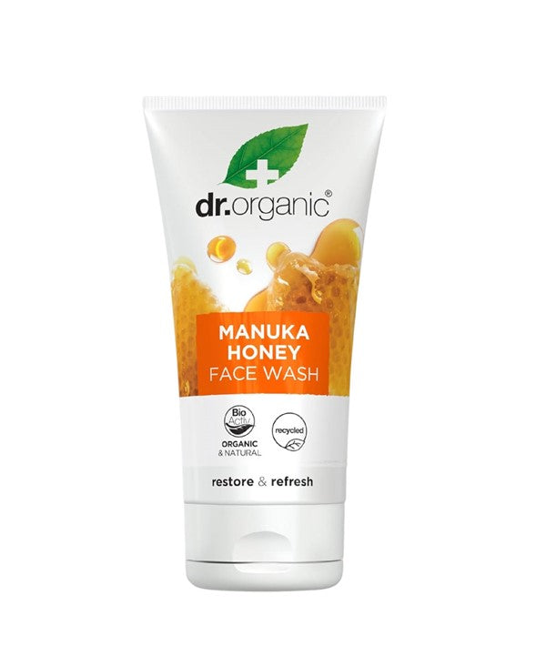Dr Organic  Manuka Honey Restore And Refresh Face Wash