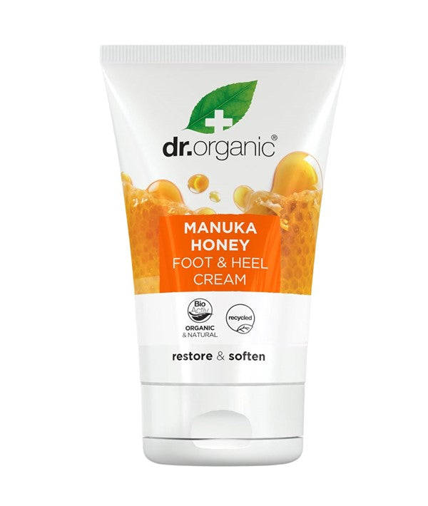 Dr Organic  Manuka Honey Restore And Soften Foot And Heel Cream