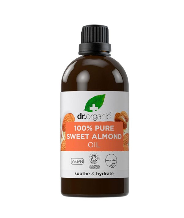 Dr Organic  Soothe And Hydrate Pure Sweet Almond Oil