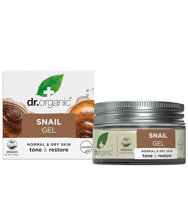 Dr Organic  Tone And Restore Snail Gel 