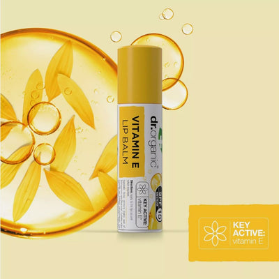 Dr Organic Vitamin E Hydrate And Protect Lip Balm SPF15 5.7ml