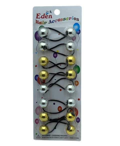 Eden Accessories Hair Accessories LB20MGS Metalic Gold And Silver