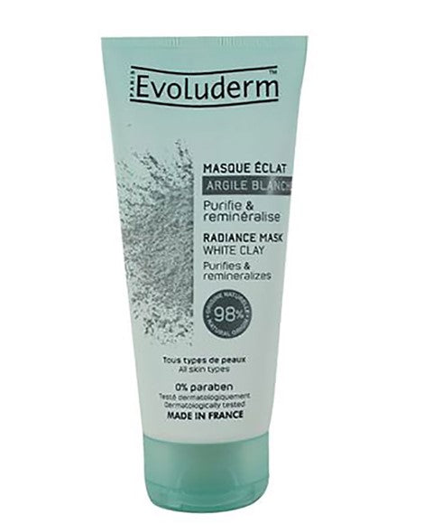Evoluderm  White Clay Radiance Mask
