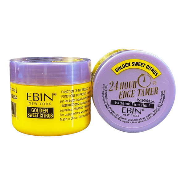 EBIN 24 Hour Golden Sweet Citrus Extreme Firm Hold Edge Tamer 15ml / 80ml