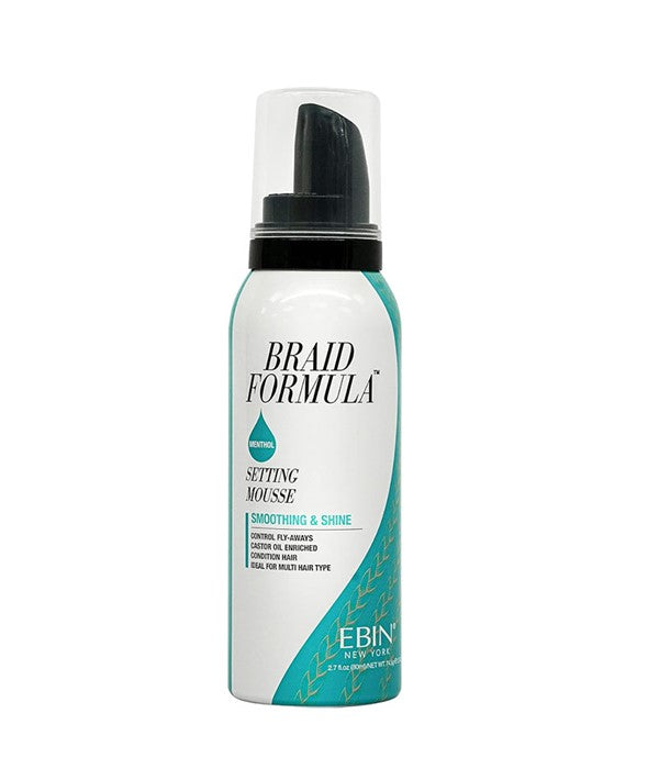 EBIN New York EBIN Braid Formula Menthol Setting Mousse Smoothing And Shine
