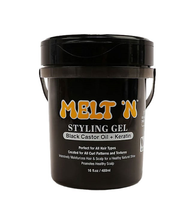 EBIN New York Ebin Melt N Black Castor Oil Keratin Styling Gel