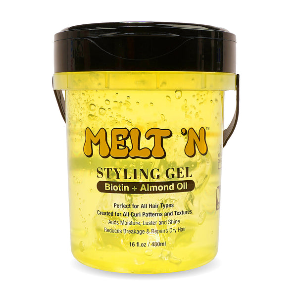EBIN New York Melt N Biotin Almond Oil Styling Gel 480ml / 946ml / 2423ml