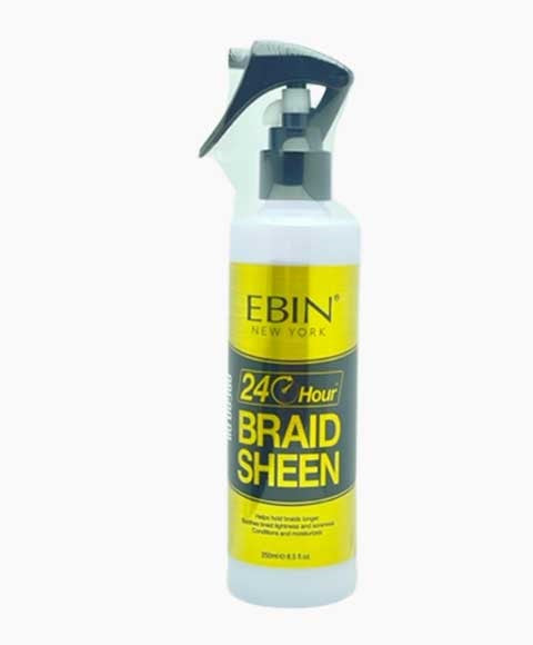 EBIN New York Argan Oil From Morocco 24 Hour Braid Sheen Spray