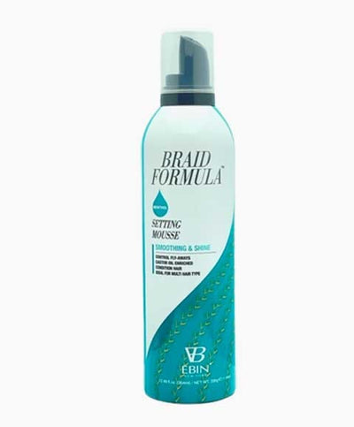 EBIN New York Braid Formula Setting Mousse With Menthol 354ml