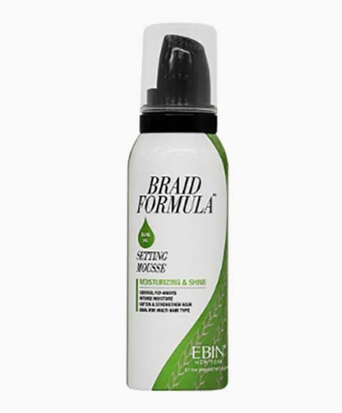 EBIN New York Braid Formula Setting Mousse With Olive Oil