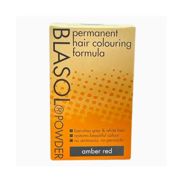Eternal Beauty Blasol Powder Permanent Hair Coloring Amber Red