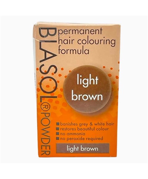 Eternal Beauty Blasol Powder Permanent Hair Coloring Light Brown